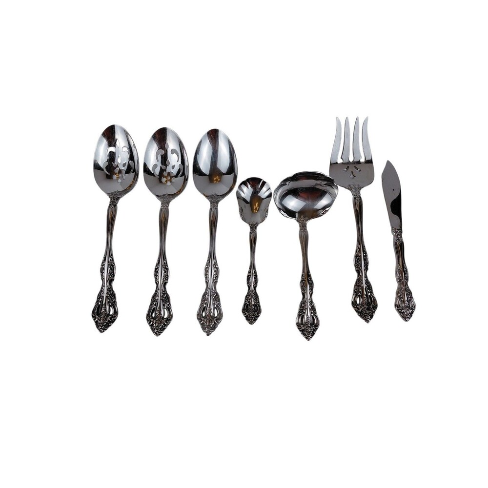 Oneida Stainless Steel MICHELANGELO 7 Piece Serving Set